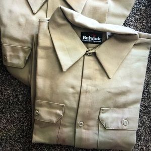 Bulwark FR long sleeved work shirt